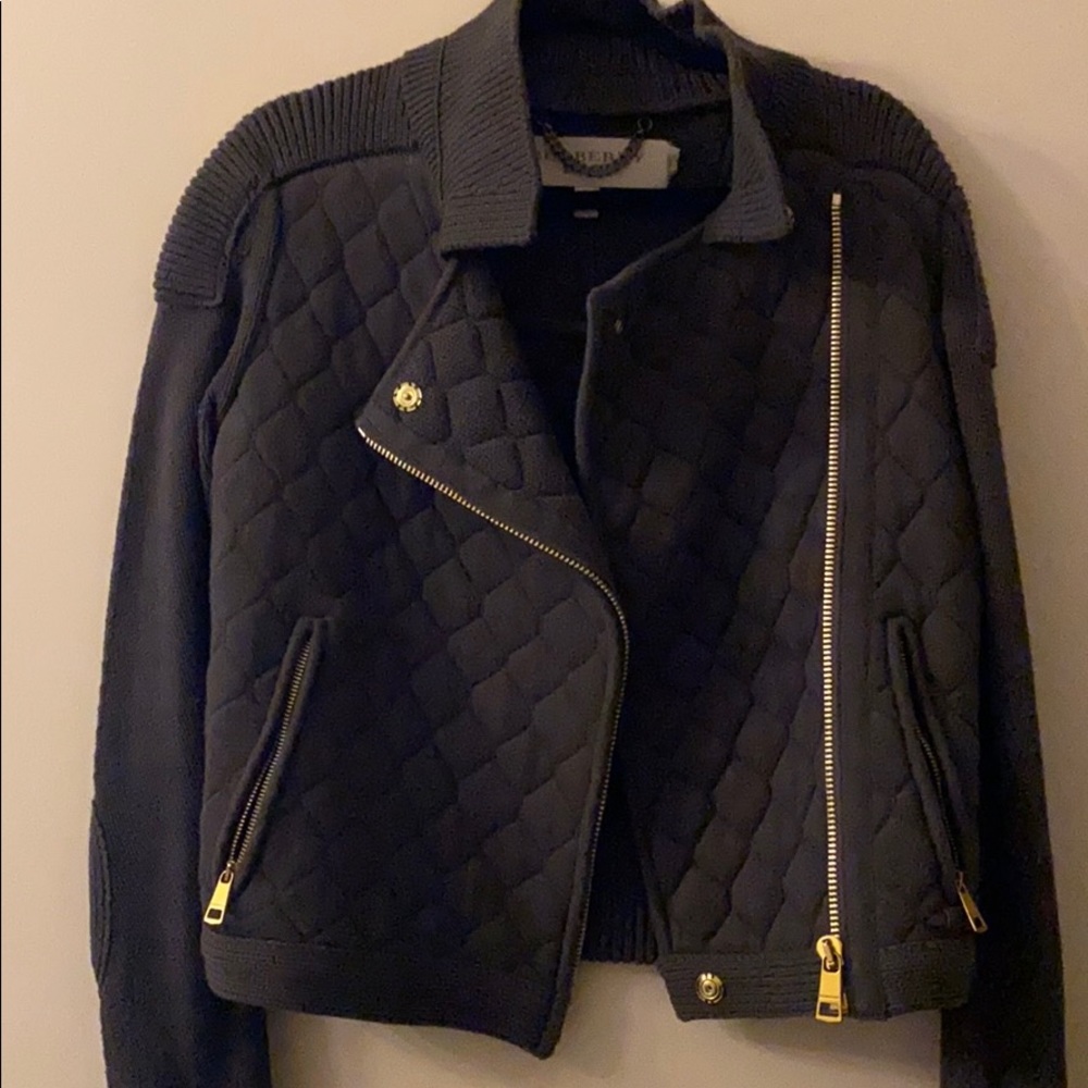 Burberry Quilted Moto Jacket